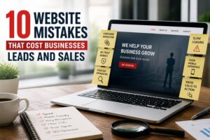 10 Website Mistakes That Cost Businesses Leads And Sales