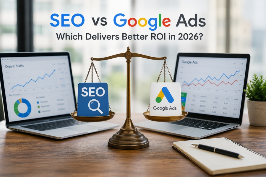 SEO vs Google Ads – Which Delivers Better ROI in 2026?