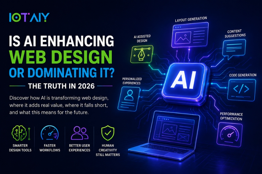 Is AI Enhancing The Web Design or Dominating It?
