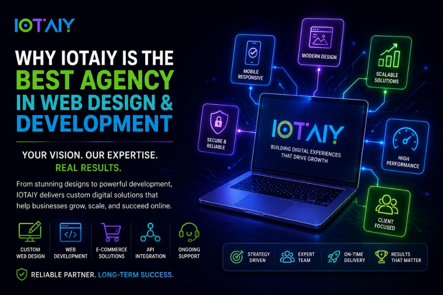 Why IOTAIY is The Best Agency I’m Web Design and Development Category
