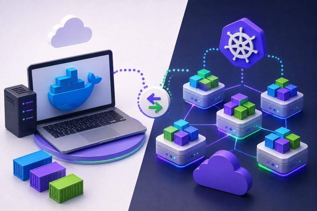 Docker Vs Kubernetes
